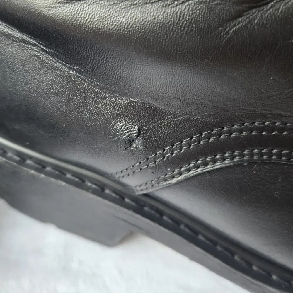 All American Boot MFG Men's 8'' Leather Wildland Firefighting Boots Black Size 8
